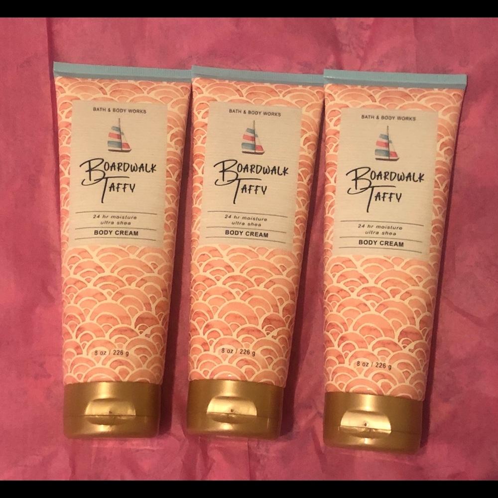 Bath and Body Works Boardwalk Taffy Body Cream